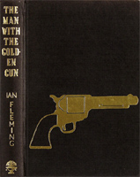 THE MAN WITH THE GOLDEN GUN WRAPAROUND DUSTJACKET