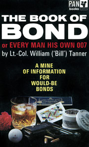 THE BOOK OF BOND (OR EVERY MAN HIS OWN 007) cover design by Raymond Hawkey
