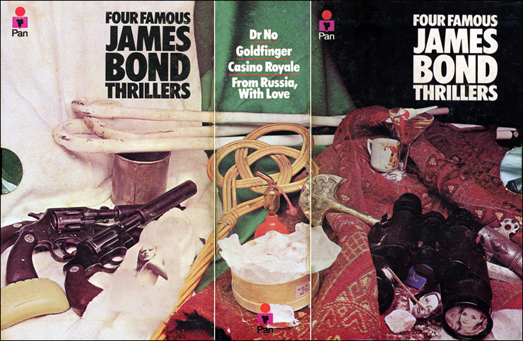 FOUR FAMOUS JAMES BOND THRILLERS Box Set 1973