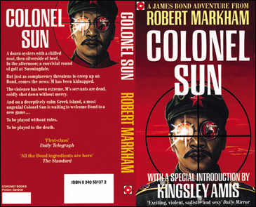 COLONEL SUN Coronet paperback by Robert Markham (Kingsley Amis)