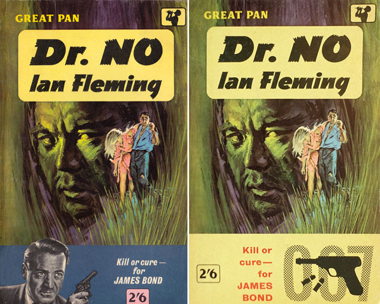 DR. NO PAN Paperback G335 cover artwork by Pat Owen