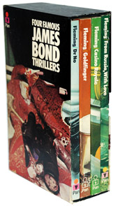 FOUR FAMOUS JAMES BOND THRILLERS - Box Set