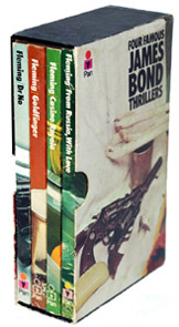FOUR FAMOUS JAMES BOND THRILLERS - Box Set