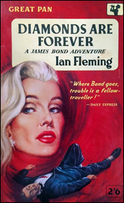 DIAMONDS ARE FOREVER Cover art by Rex Archer