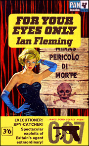 FOR YOUR EYES ONLY Cover art by J. Oval (Benjamin Ostrick)