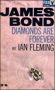 DIAMONDS ARE FOREVER Cover design by Raymond Hawkey