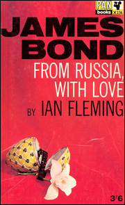 FROM RUSSIA, WITH LOVE Cover design by Raymond Hawkey