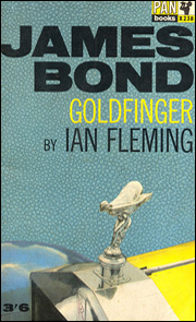 GOLDFINGER Cover design by Raymond Hawkey