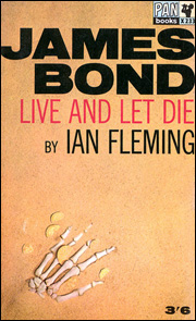 LIVE AND LET DIE Cover design by Raymond Hawkey