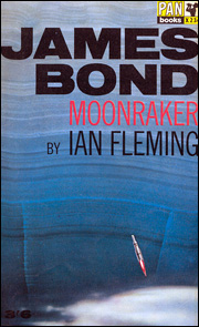 MOONRAKER Cover design by Raymond Hawkey