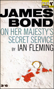 ON HER MAJESTY'S SECRET SERVICE Cover design by Raymond Hawkey