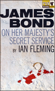 ON HER MAJESTY'S SECRET SERVICE Cover design by Raymond Hawkey