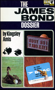 THE JAMES BOND DOSSIER cover design after Raymond Hawkey