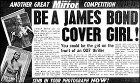 Daily Mirror Bond Girl competition