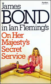 ON HER MAJESTY'S SECRET SERVICE Panther paperback