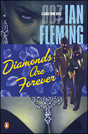 DIAMONDS ARE FOREVER Penguin paperback Cover design by Roseanne Serra and Richie Fahey