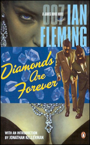 DIAMONDS ARE FOREVER Penguin paperback Cover design by Roseanne Serra and Richie Fahey