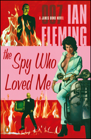 THE SPY WHO LOVED ME Penguin paperback Cover design by Roseanne Serra and Richie Fahey