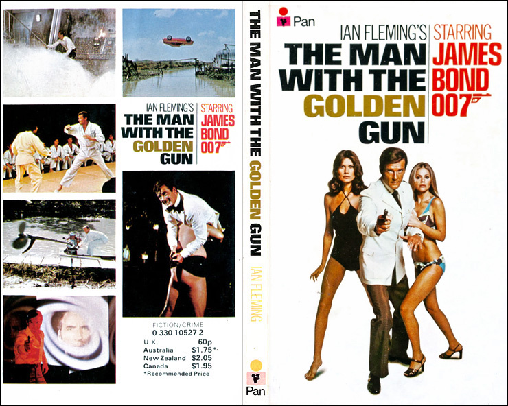 THE MAN WITH THE GOLDEN GUN film tie-in