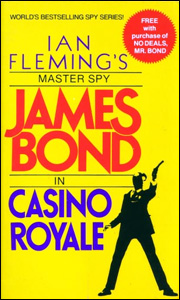 CASINO ROYALE Berkley Books Paperback promotional edition