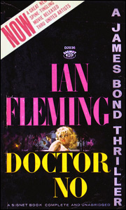 DOCTOR NO Signet Paperback movie tie-in edition