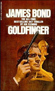 GOLDFINGER Bantam paperback