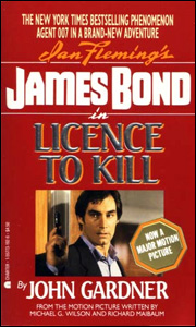 LICENCE TO KILL Berkley Books Paperback movie tie-in edition