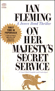 ON HER MAJESTY'S SECRET SERVICE Signet Paperback