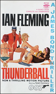 THUNDERBALL Signet Paperback movie tie-in edition