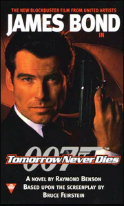 TOMORROW NEVER DIES Berkley Books Paperback movie tie-in edition