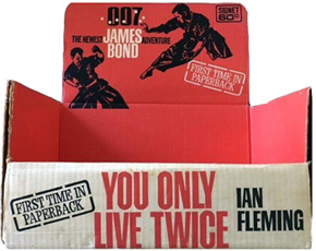 YOU ONLY LIVE TWICE Signet Display Bin