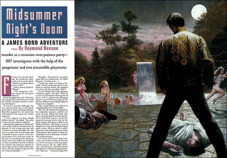 PLAYBOY - MIDSUMMER NIGHT'S DOOM illustrated by John Rush