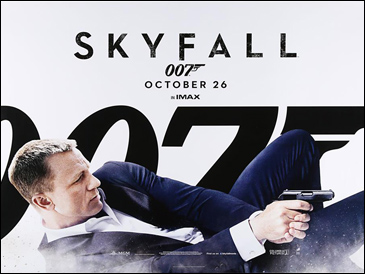 Skyfall (2012) [IMAX Style] Advance quad-crown poster