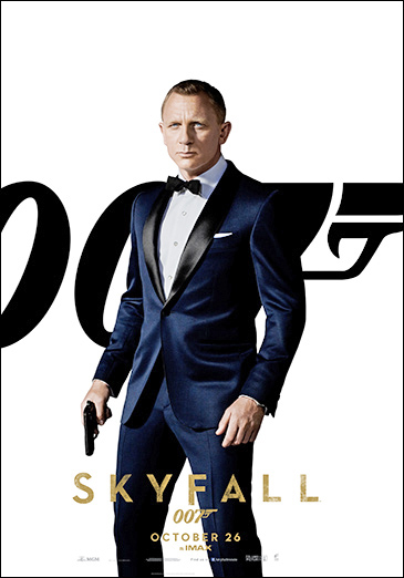 Skyfall Daniel Craig as James Bond 