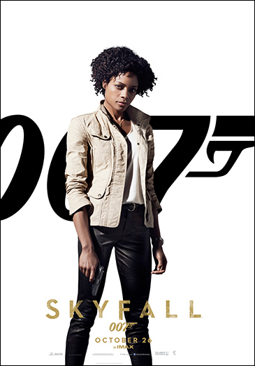 Skyfall Naomie Harris as Eve Moneypenny 