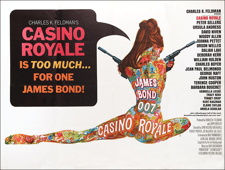 Casino Royale US Subway poster