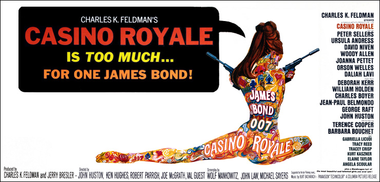 Casino Royale (1967) Twenty Four Sheet