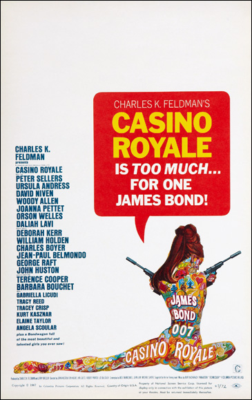 Casino Royale Window Card