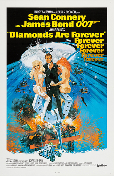 Diamonds Are Forever International One-Sheet