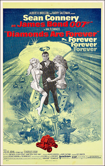 Diamonds Are Forever Benton Window Card