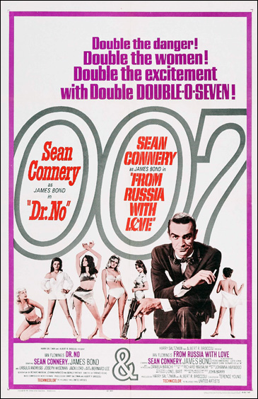 Dr. No/From Russia With Love One-Sheet