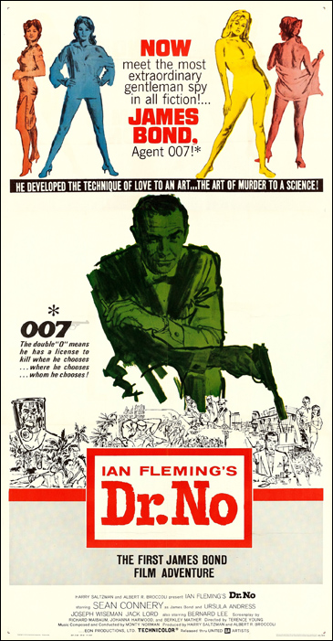 Dr. No US Three-Sheet