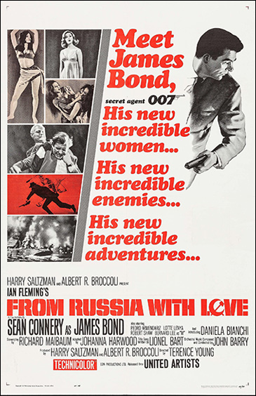 From Russia With Love One-Sheet [Sytle A]