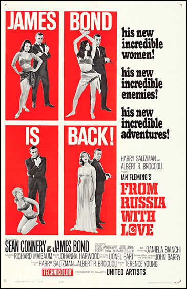 From Russia With Love One-Sheet [Style B]
