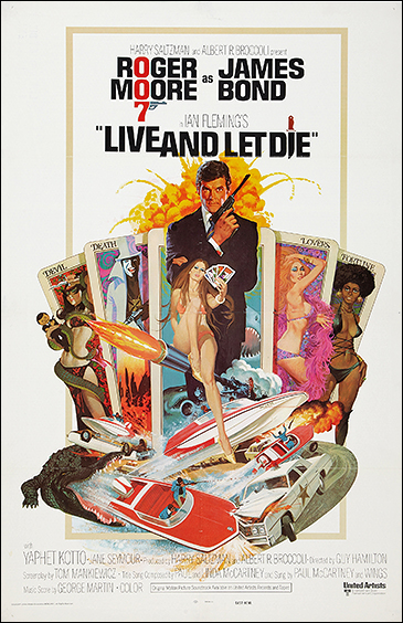 Live And Let Die International One-Sheet