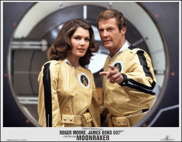 Moonraker 1984 reissue lobby card