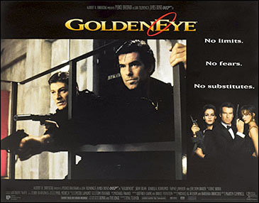 GoldenEye (1995) lobby card