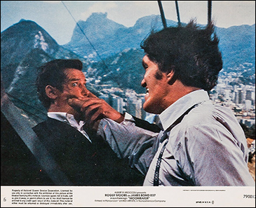 Moonraker (1979) mini lobby card