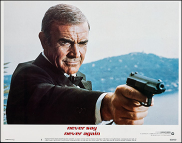 Never Say Never Again (1983) lobby card