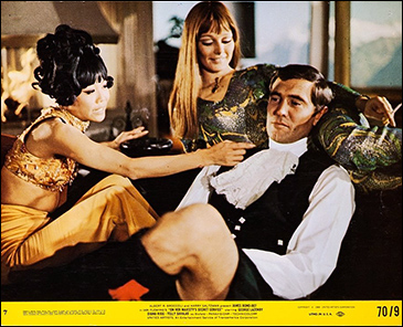 On Her Majesty's Secret Service (1969) mini lobby card